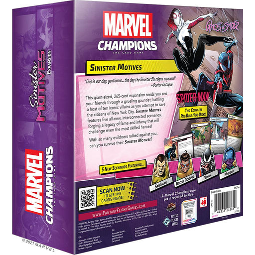 Marvel Champions LCG - Sinister Motives Expansion - Boardlandia