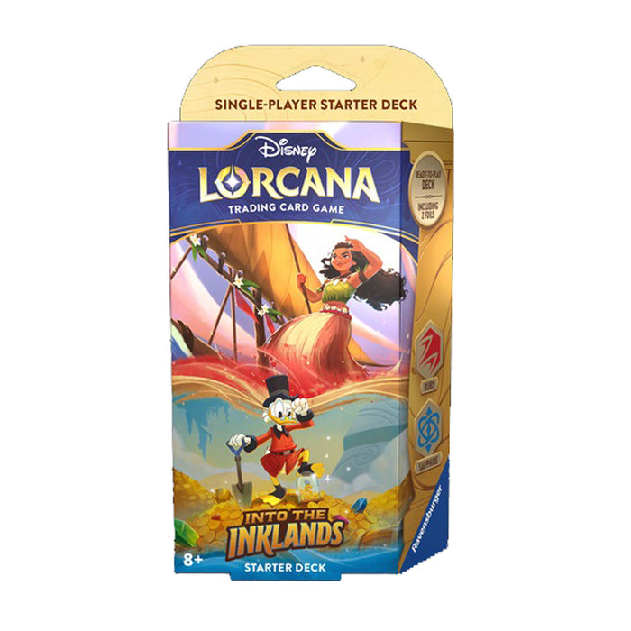 Disney Lorcana: Into the Inklands - Starter Deck: Ruby & Sapphire