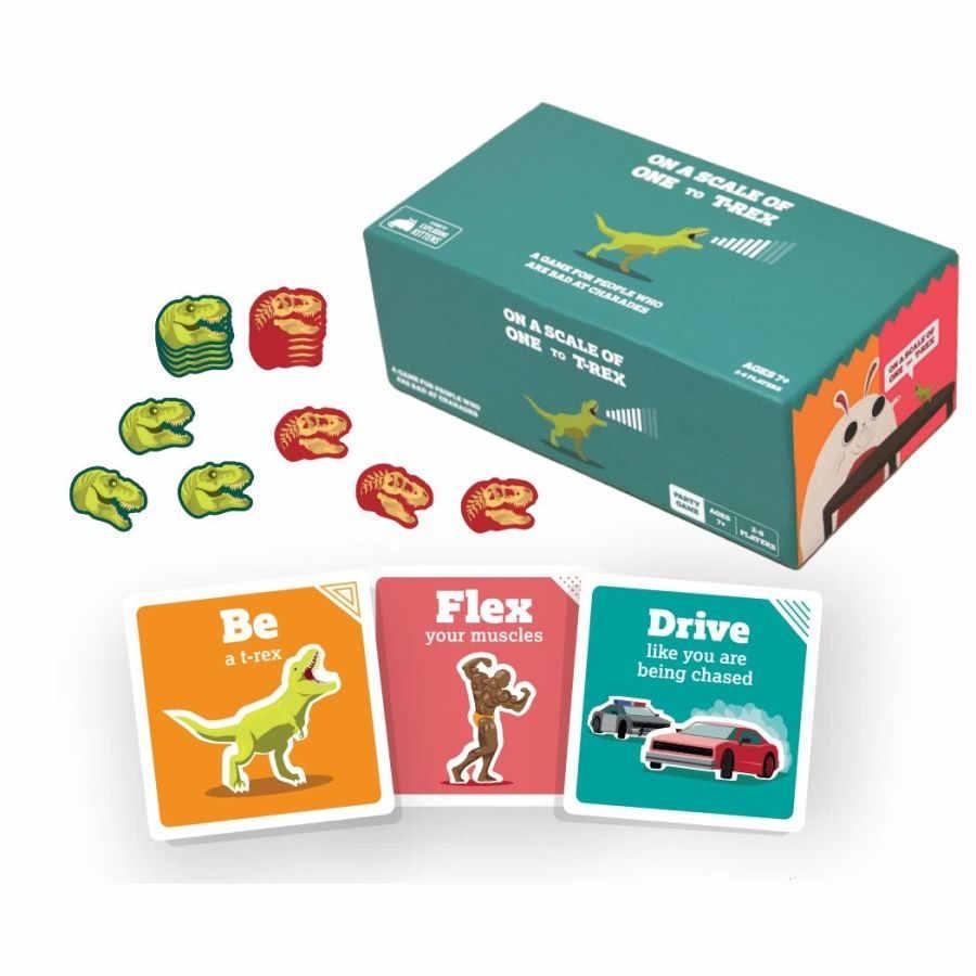 On a Scale of One to T-Rex, Party Card Game