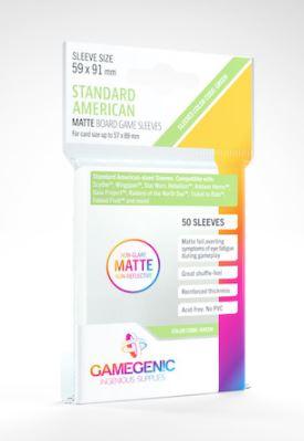 MATTE Standard American-Sized Boardgame Sleeves 59 x 91 mm - Boardlandia