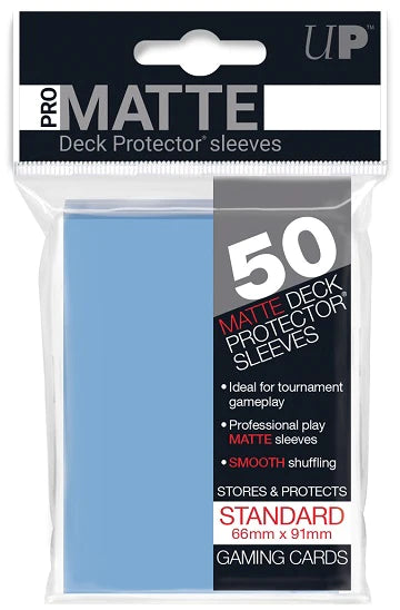 Ultra-Pro Pro-Matte Eclipse Sleeves (50) - Sky Blue