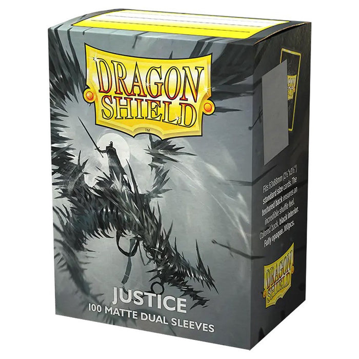 Dragon Shields - (100) Matte Dual - Justice