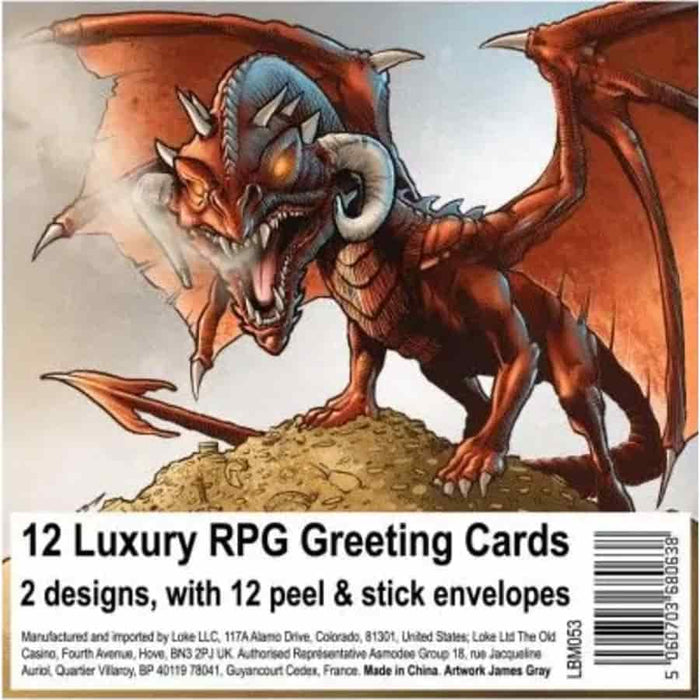 RPG Greeting Cards (12 PACK