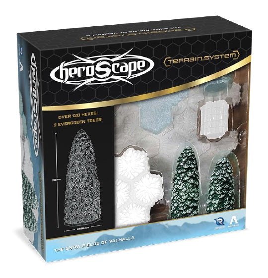 Heroscape: The Snowy Fields of Valhalla Terrain Expansion - (Pre-Order)