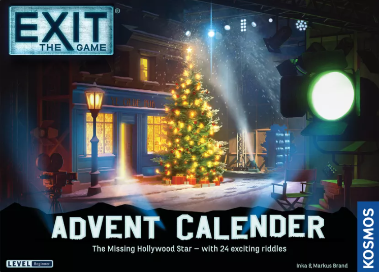 Exit The Game - Advent Calendar - The Missing Hollywood Star - (Pre-Order)