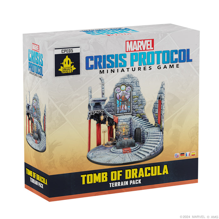 Marvel: Crisis Protocol - Tomb of Dracula Terrain Pack - (Pre-Order)