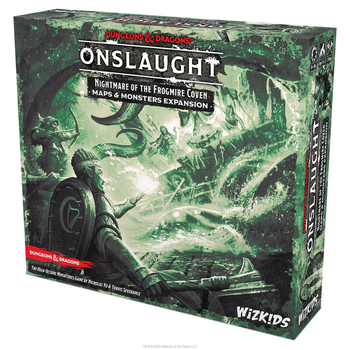 Dungeons & Dragons: Onslaught - Nightmare of the Frogmire Coven - Maps & Monsters Expansion - Dent and Ding