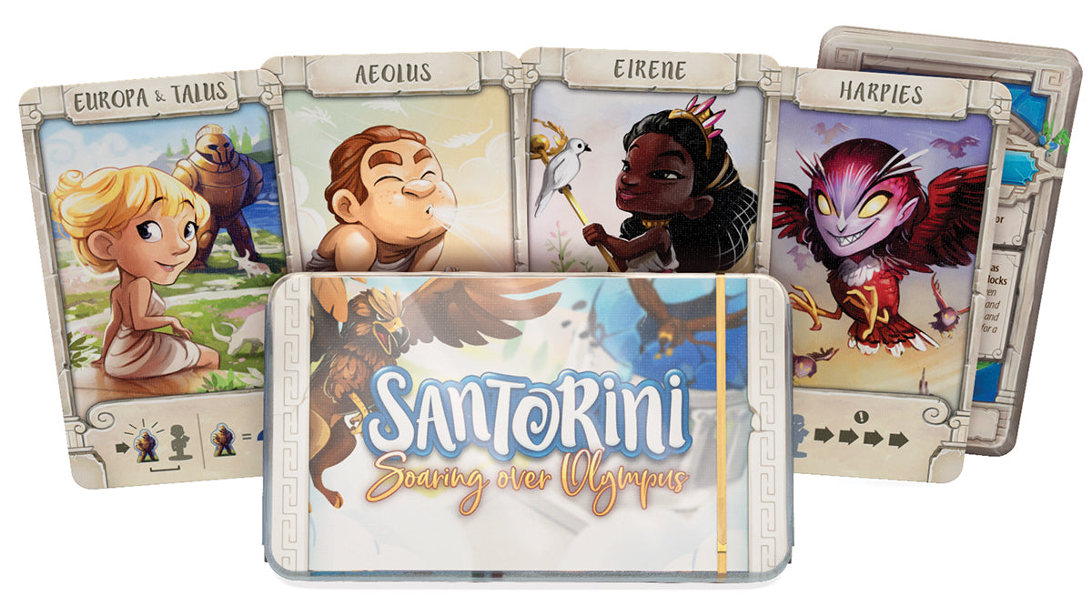 Santorini - Sailing with Odysseus God Pack - (Pre-Order)