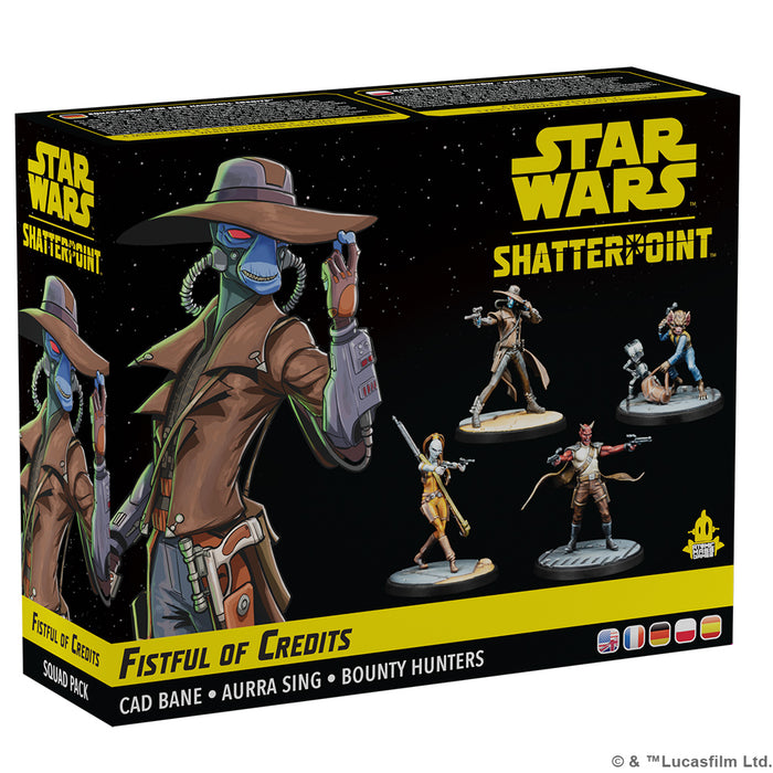 Star Wars Shatterpoint - Fistful of Credits - Cad Bane Squad Pack