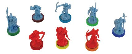 War of the Ring: Colored Plastic Rings - Core Set - (Pre-Order)