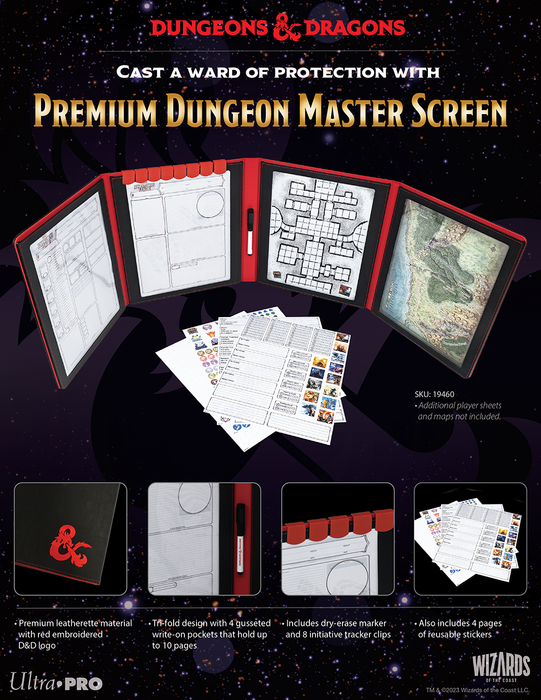 Dungeons & Dragons RPG: Premium Dungeon Master`s Screen
