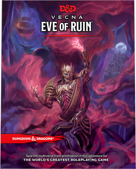 Dungeons & Dragons - Vecna Eve of Ruin Hard Cover - Dent and Ding