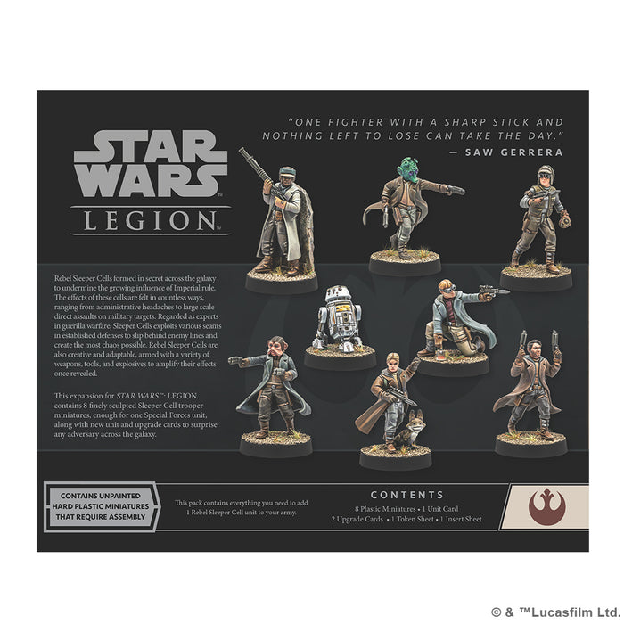 Star Wars: Legion – Rebel Sleeper Cell Unit Expansion - (Pre-Order)