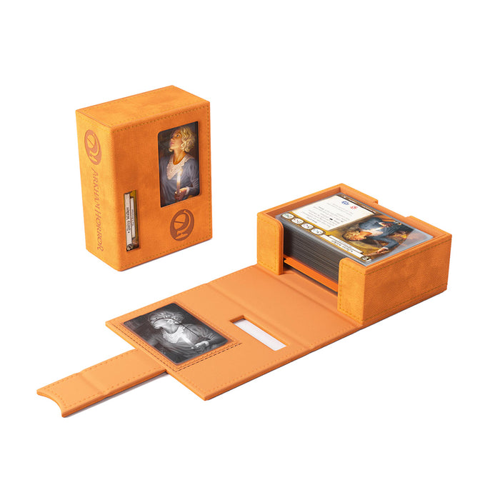 Arkham Horror Investigator Deck Book - Seeker Orange
