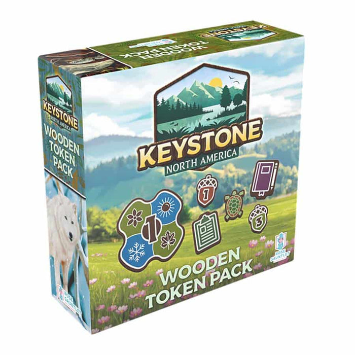 Keystone: North America - Wooden Token Pack