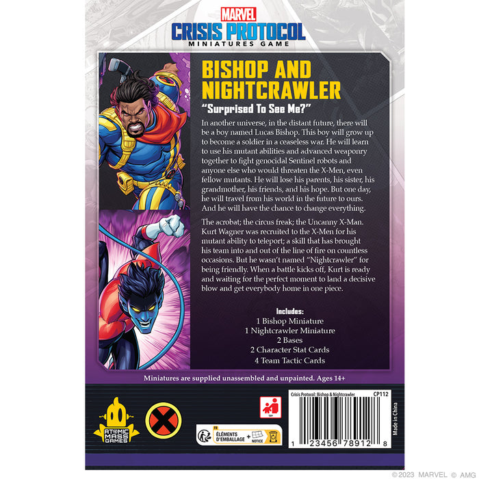 Marvel Crisis Protocol - Bishop & Nightcrawler