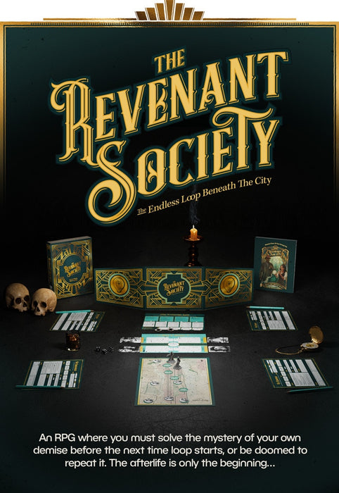 The Revenant Society RPG: Core Book (Hardcover)