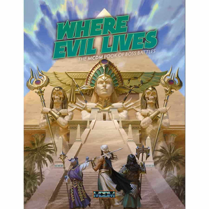 Where Evil Lives: The MCDM Book of Boss Battles (5E) - (Pre-Order)