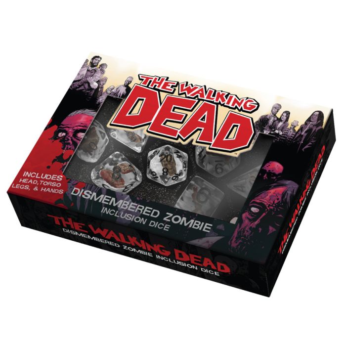 7-Set: The Walking Dead: Dismembered Zombie Inclusions - (Pre-Order)