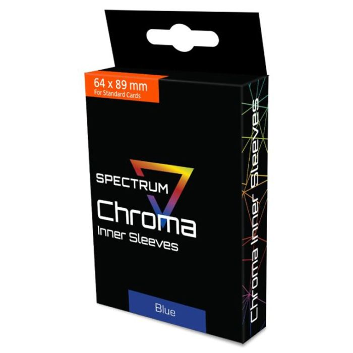 Deck Protector: Spectrum: Chroma Inner Sleeves: Blue (100)