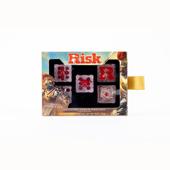 Oversized (22MM) Dice Set: Risk Offense and Defense Dice - (Pre-Order)