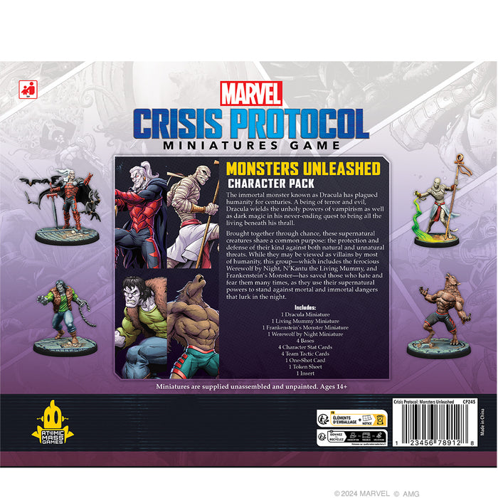 Marvel: Crisis Protocol - Monsters Unleashed Character Pack - (Pre-Order)