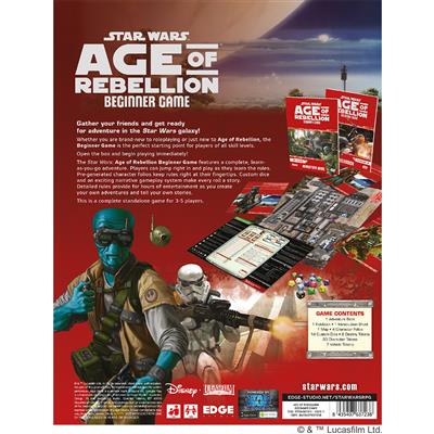 Star Wars: Age of Rebellion RPG: Beginner Game