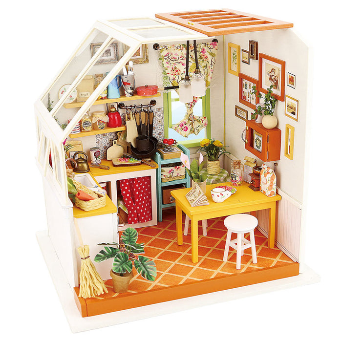 Jason's Kitchen Miniature Dollhouse Kit
