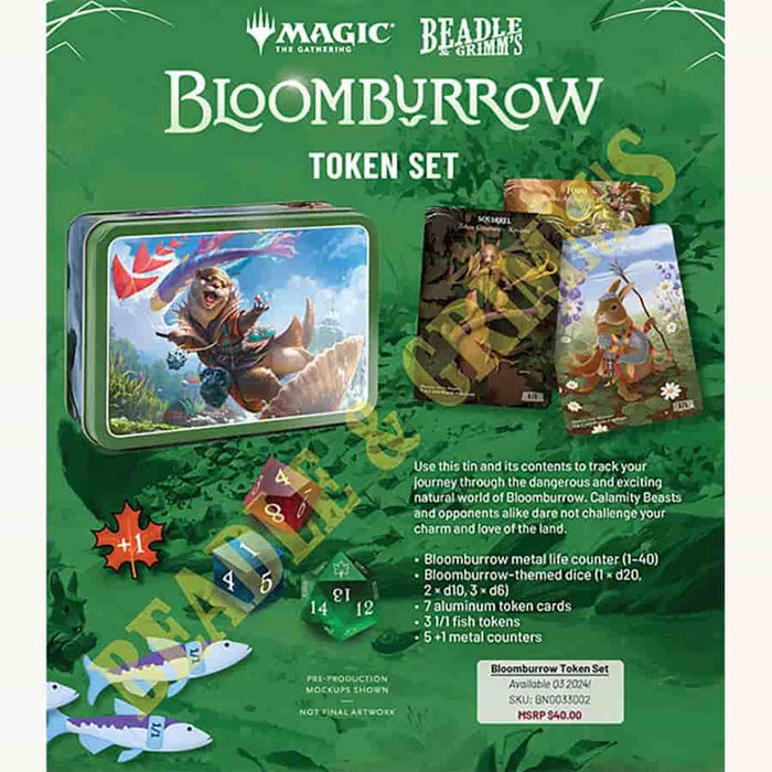 Beadle and Grimm's Magic the Gathering: Bloomburrow Token Set - (Pre-Order)