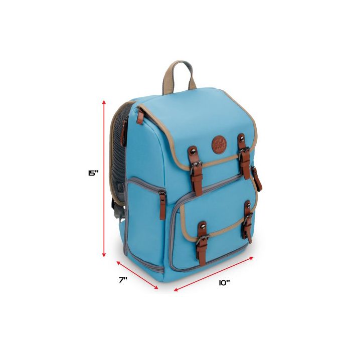 Enhance: Designer Edition Trading Card Storage Backpack - Blue