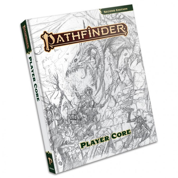 Pathfinder RPG (2nd Edition): Core Rulebook - Sketch Cover