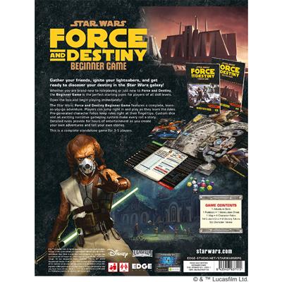 Star Wars - Force And Destiny RPG - Beginner Game