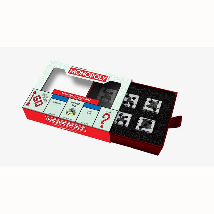 Oversized (22MM) Dice Set: Monopoly Token Inclusions - (Pre-Order)