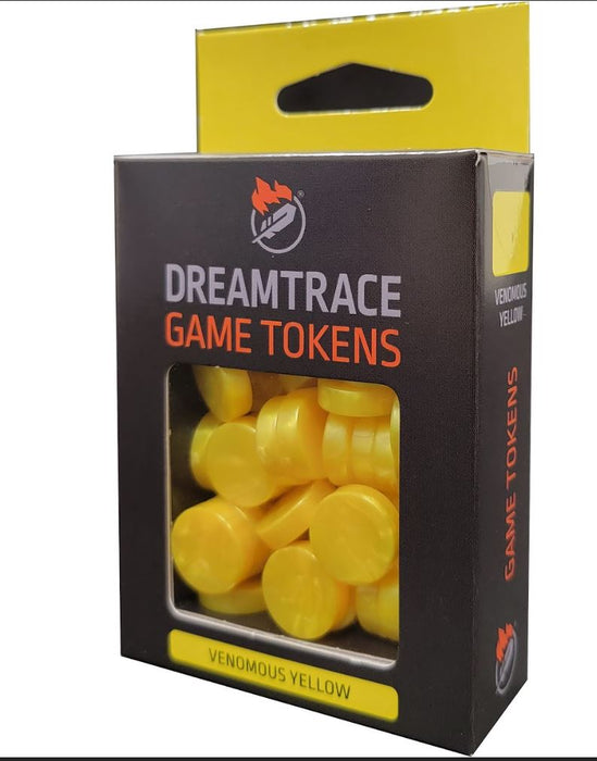 DreamTrace Gaming Tokens: Venomous Yellow