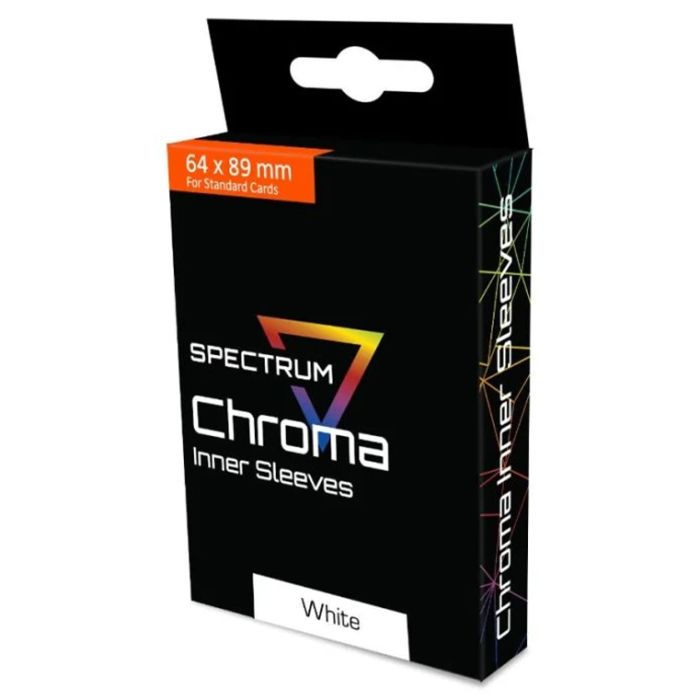 Deck Protector: Spectrum: Chroma Inner Sleeves: White (100)