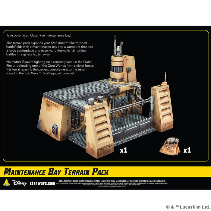 Star Wars: Shatterpoint - Maintenance Bay Terrain Pack