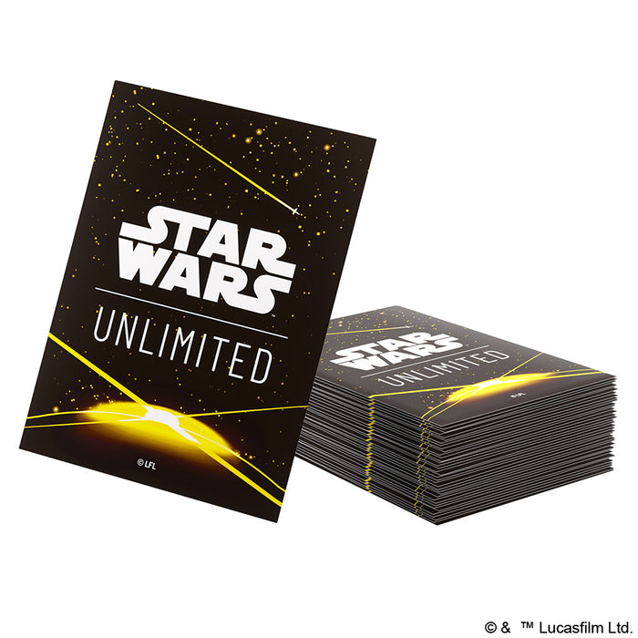 Star Wars: Unlimited Art Sleeve - Card Back Yellow