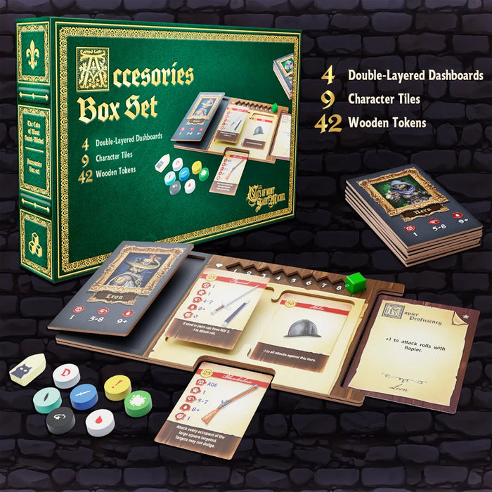 The Cats of Mont Saint Michel: Accessories Box Set - (Pre-Order)