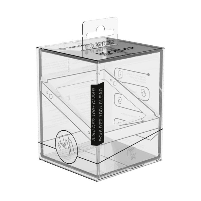 Deck Case 100+ Boulder: Clear Transparent - (Pre-Order)