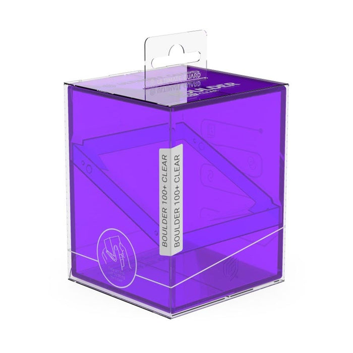 Deck Case 100+ Boulder: Clear Amethyst - (Pre-Order)