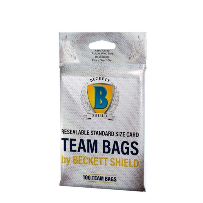 Beckett Shield: Team Bags Resealable (100ct)