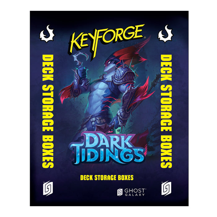 KeyForge Deck Storage Boxes: Dark Tidings - (Pre-Order)