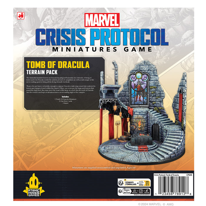 Marvel: Crisis Protocol - Tomb of Dracula Terrain Pack - (Pre-Order)