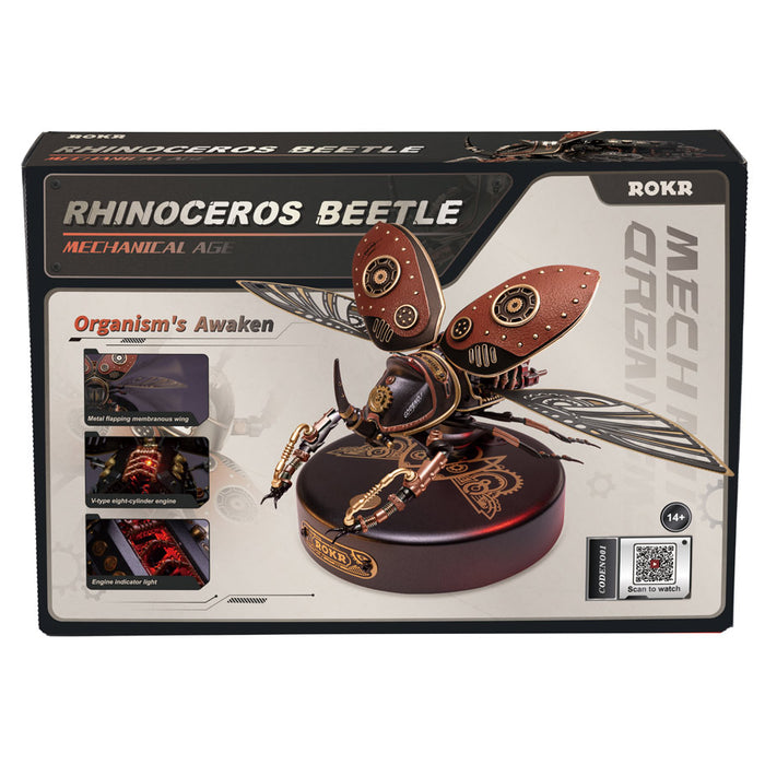 Rhinoceros Beetle Model DIY 3D Puzzle