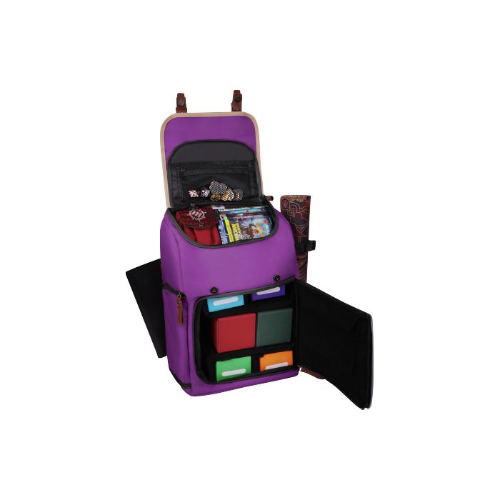 Enhance: Designer Edition Trading Card Storage Backpack - Purple