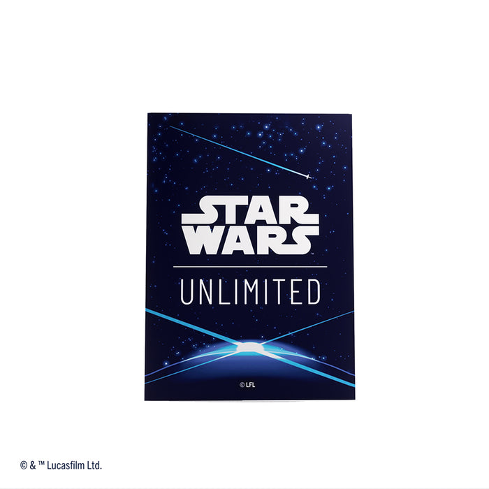 Star Wars: Unlimited Art Sleeves Double Sleeving Pack - Space Blue