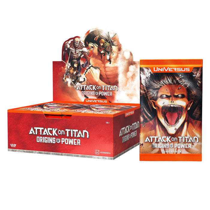 Attack on Titan: Origins of Power Booster Display