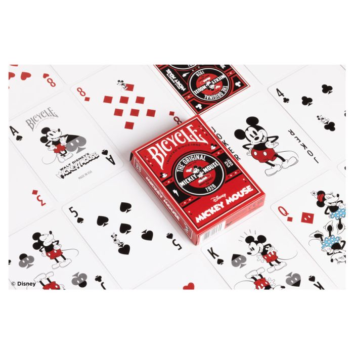 Playing Cards: Bicycle: Disney Classic Mickey (Red)