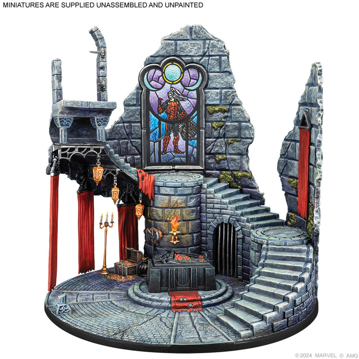 Marvel: Crisis Protocol - Tomb of Dracula Terrain Pack - (Pre-Order)