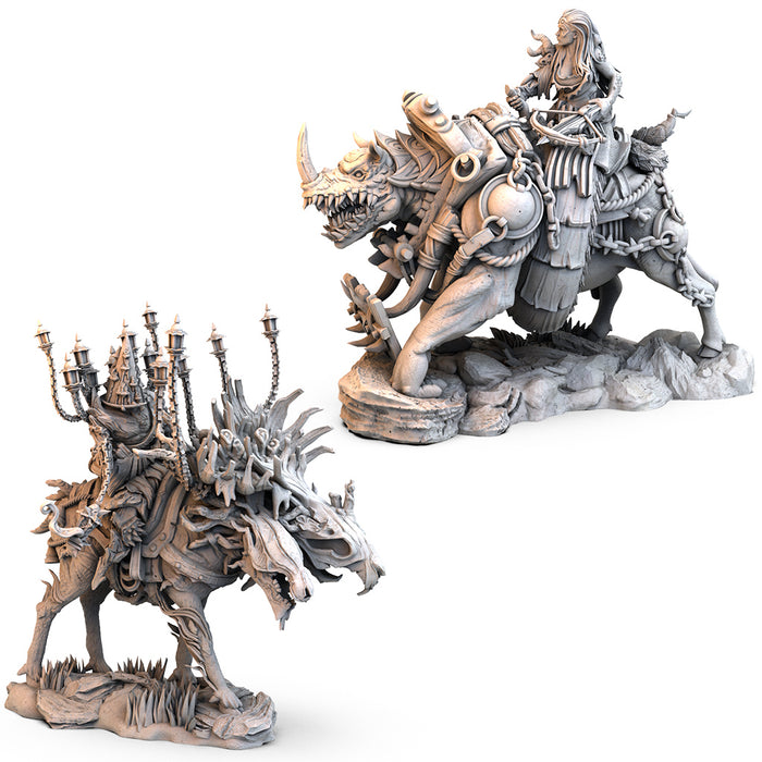 Tainted Grail - Kings of Ruin - Mounted Heroes